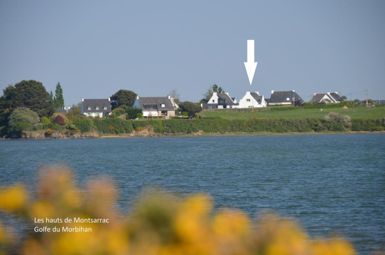 Maison Golfe Du Morbihan - Vue Mer - Plage A 600M - 6 Chambres Séné エクステリア 写真