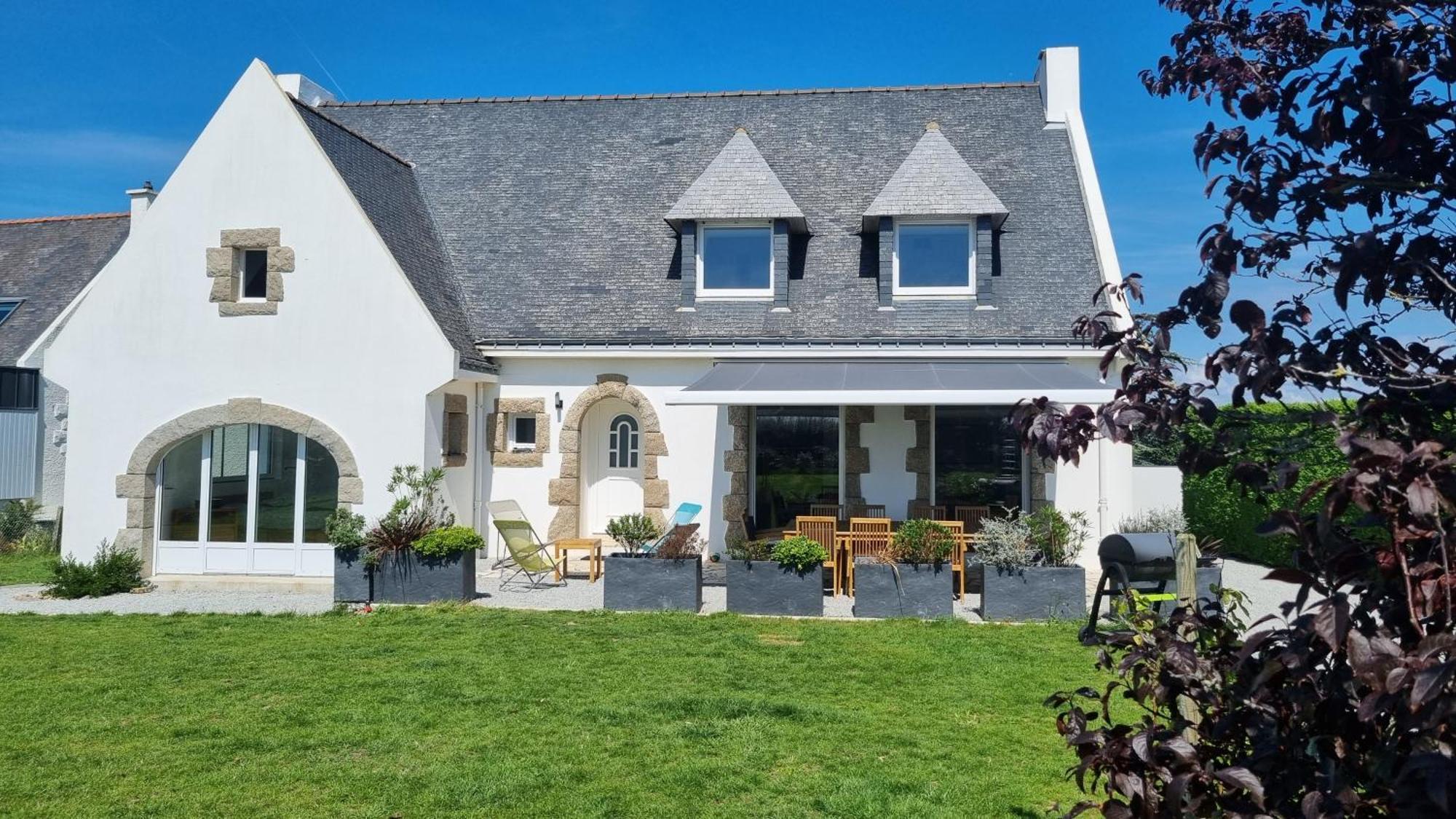 Maison Golfe Du Morbihan - Vue Mer - Plage A 600M - 6 Chambres Séné エクステリア 写真